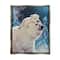Stupell Industries Polar Bear & Cub Winter Scene Framed Floater Canvas Wall Art